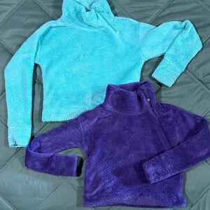 All in Motion Kids Cozy Fleece Tops - Blue